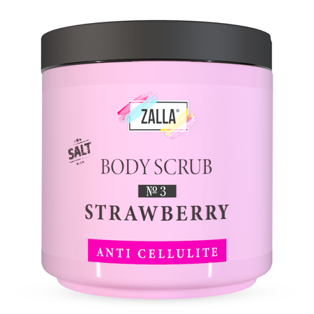 Скраб для тела Zalla Strawberry 720г