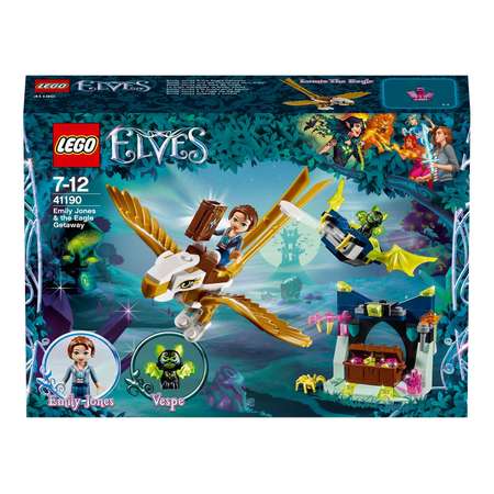 Конструктор LEGO Побег Эмили на орле Elves (41190)