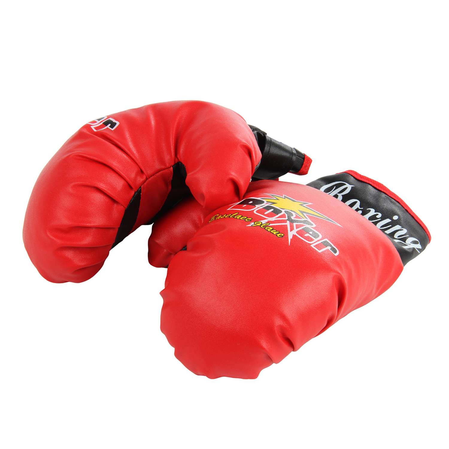 Боксерские перчатки Veld Co красный - фото 2