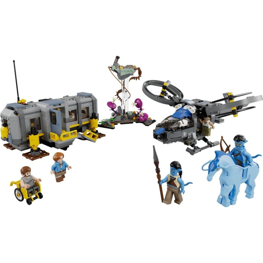 Конструктор LEGO Avatar Floating Mountains Site 26 and RDA Samson 75573 - фото 1