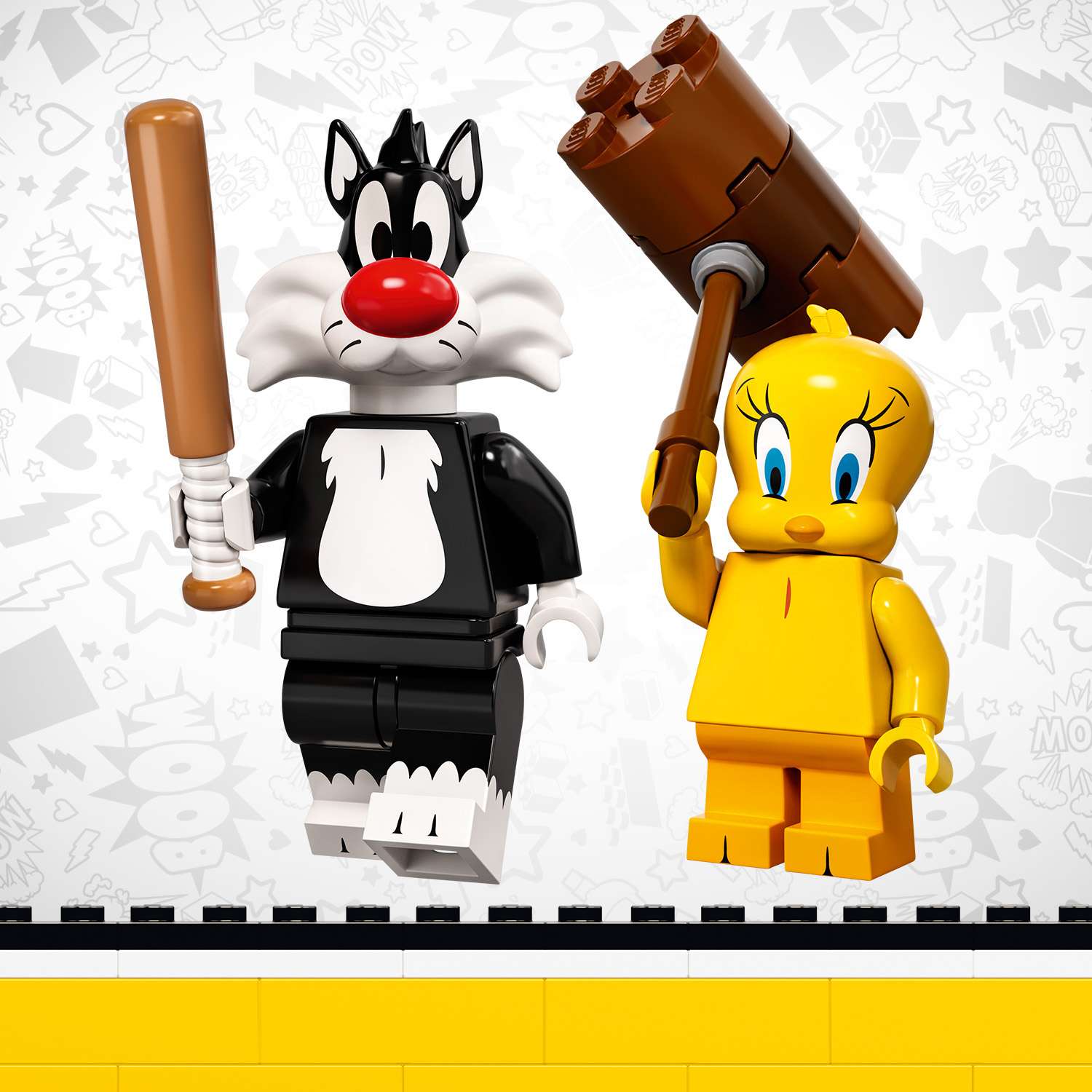 Конструктор LEGO Minifigures Минифигурки Looney Tunes в непрозрачной упаковке (Сюрприз)71030 - фото 5