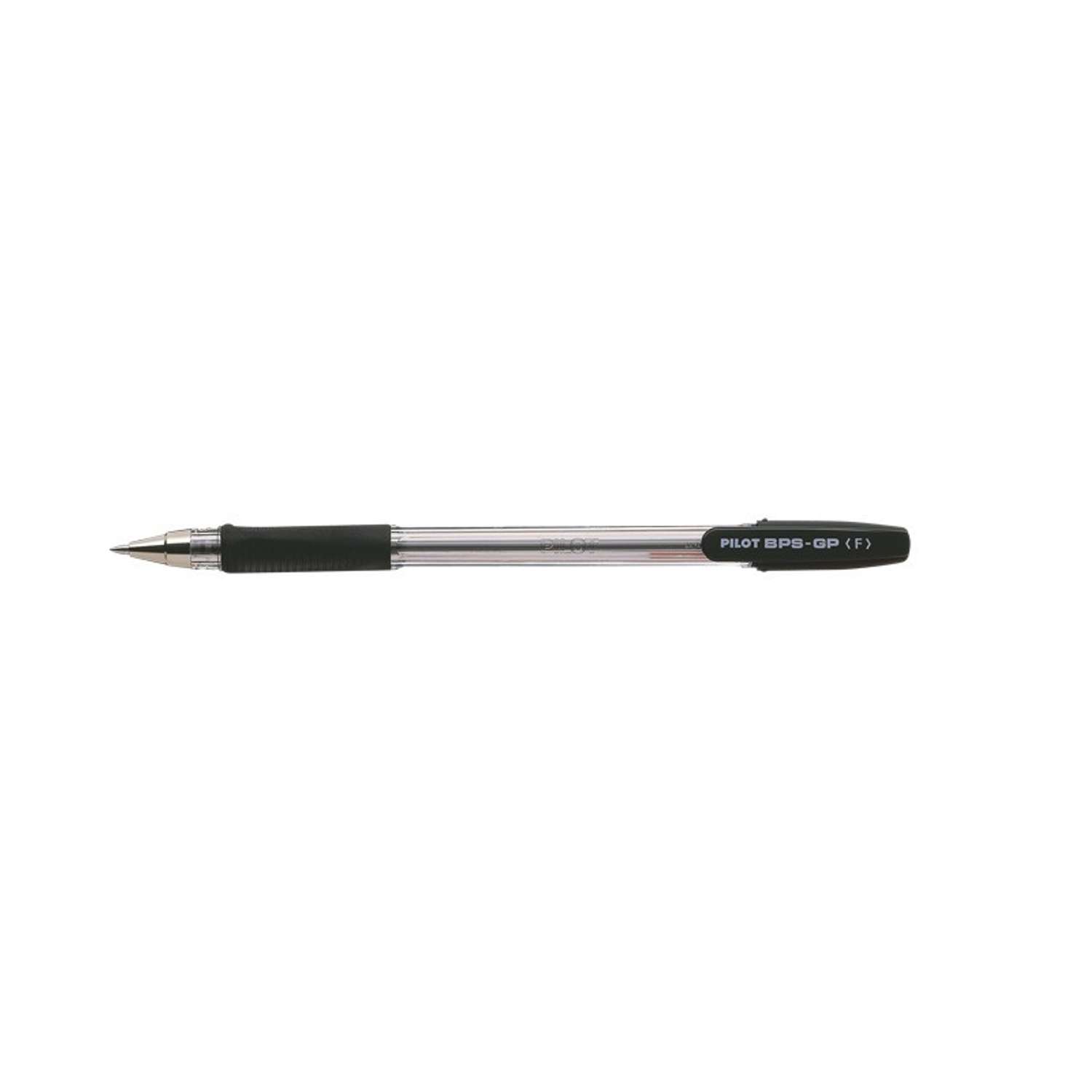 Ручка PILOT с резиновым упором для пальцев, черная - фото 1