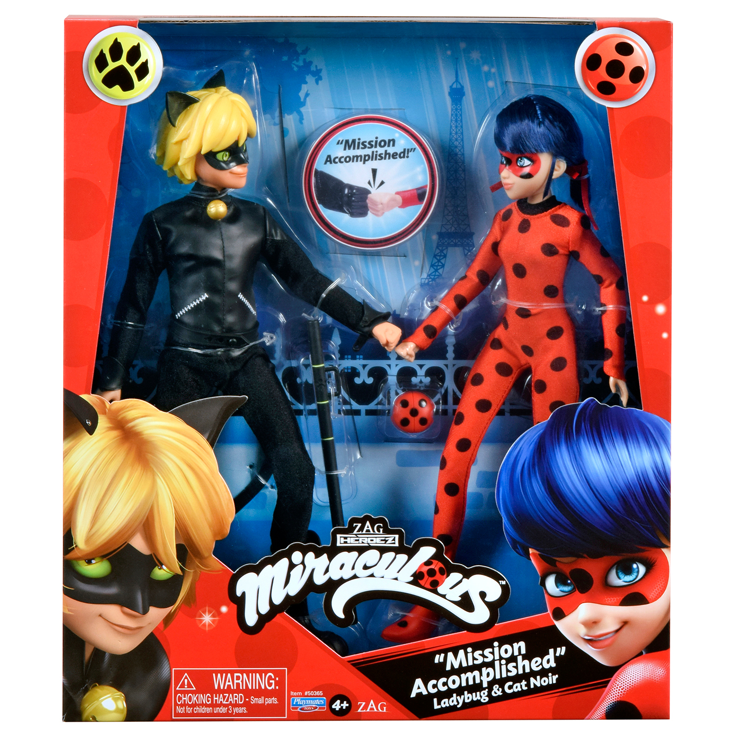 Набор игровой Miraculous Леди Баг Супер кот миссия выполнена 50365