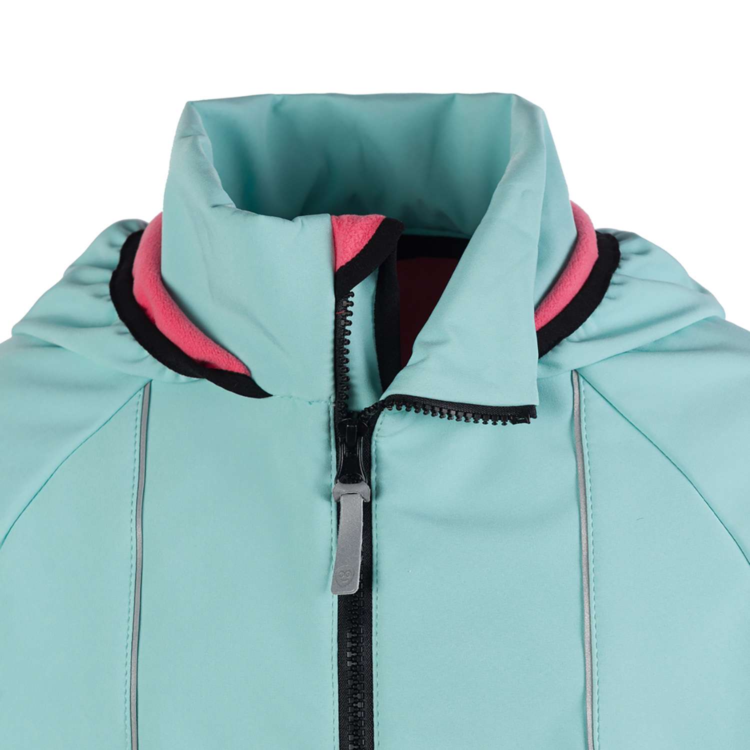 Куртка Shoom Куртка 21-004 Ментол/розовый - фото 8