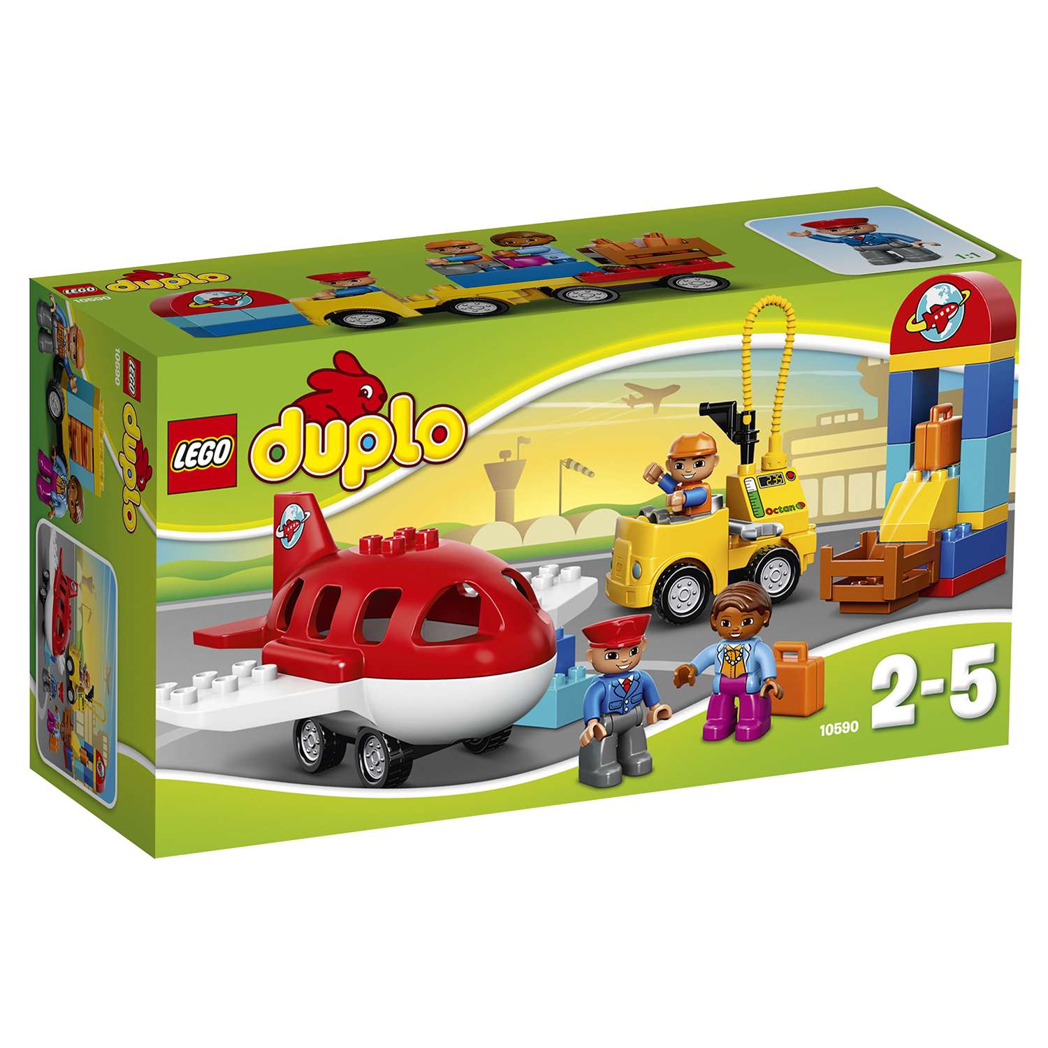 LEGO DUPLO Самолет и аэропорт (10961)