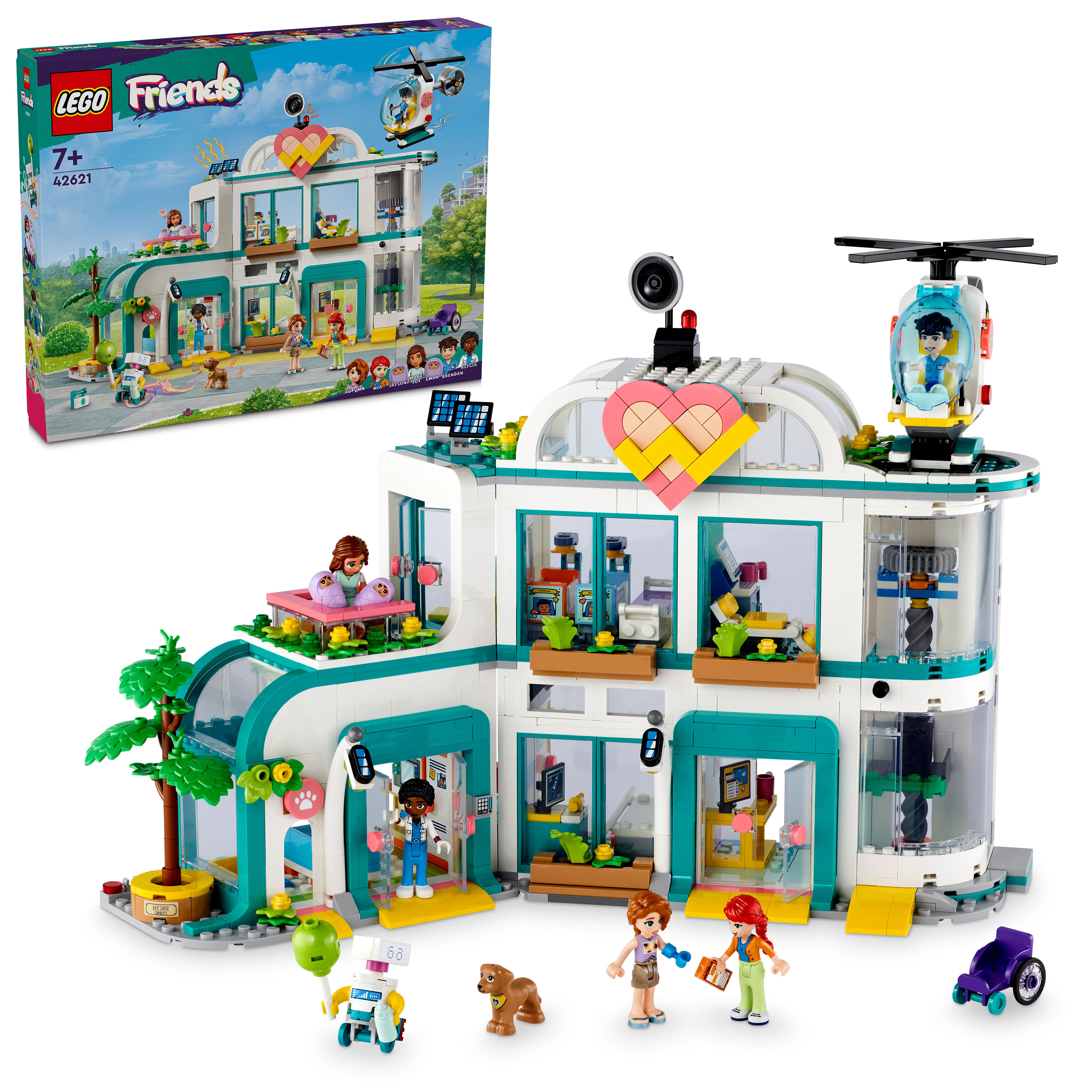 Конструктор LEGO Friends Городская больница Хартлейк 42621