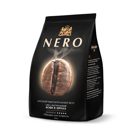 Кофе AMBASSADOR Зерновой кофе nero пакет 1 кг