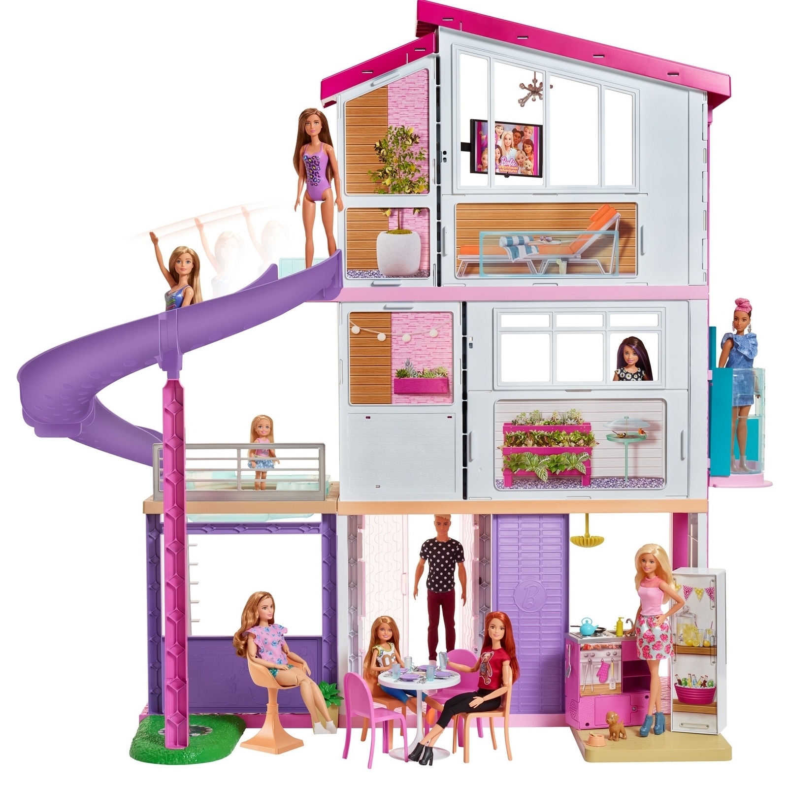 Домик для кукол Barbie FHY73 - фото 14