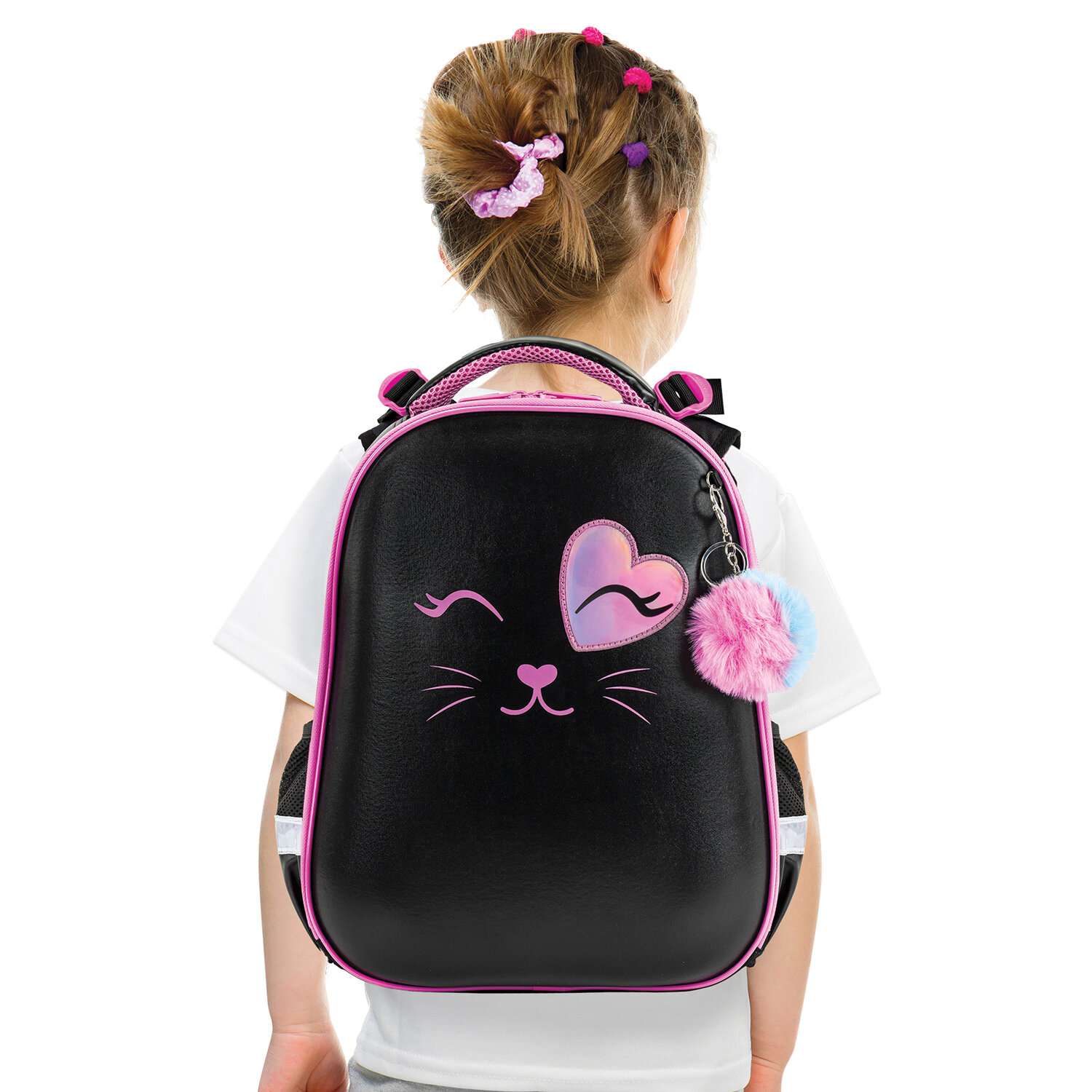 Рюкзак школьный Brauberg для девочки детский в 1 класс - фото 11