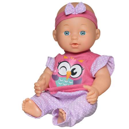 Игровой набор Junfa Пупс My Sweet Love playset 35 см c сумочкой Совенок и игровыми предметами