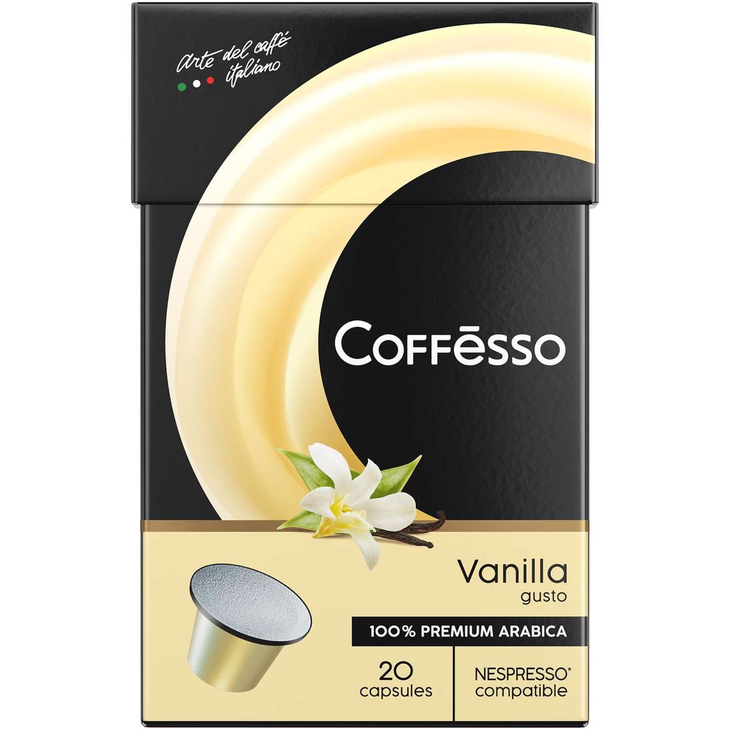 Кофе в капсулах Coffesso Vanilla 20 шт по 5 гр - фото 1