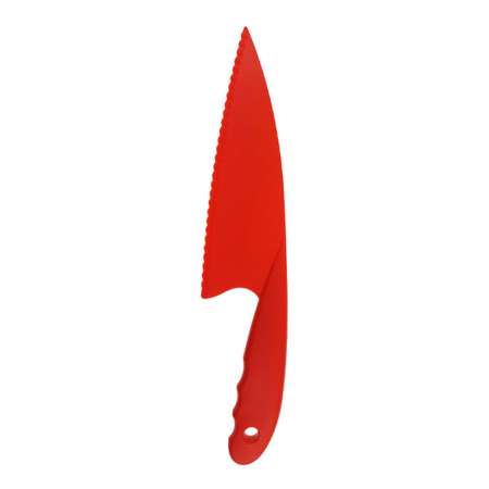 Коврик для теста RUGES большой красный с ножом
