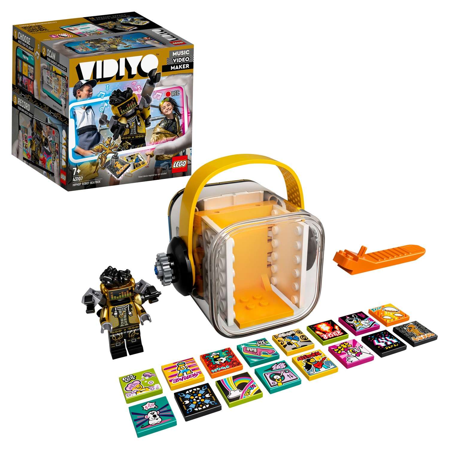 Конструктор LEGO VIDIYO Битбокс Хип-Хоп Робота блочный - фото 1