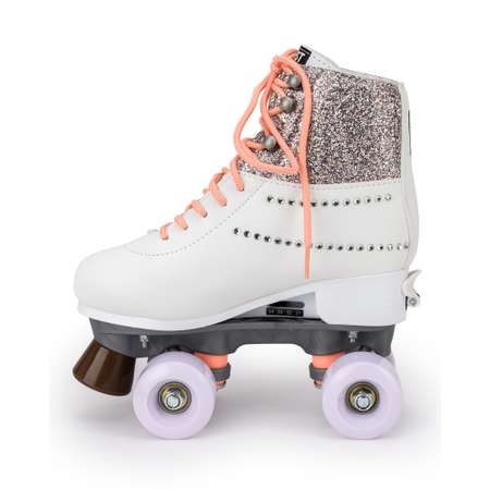 Роликовые коньки SXRide Roller skate YXSKT04CAMO цвет серебристые размер 31-34