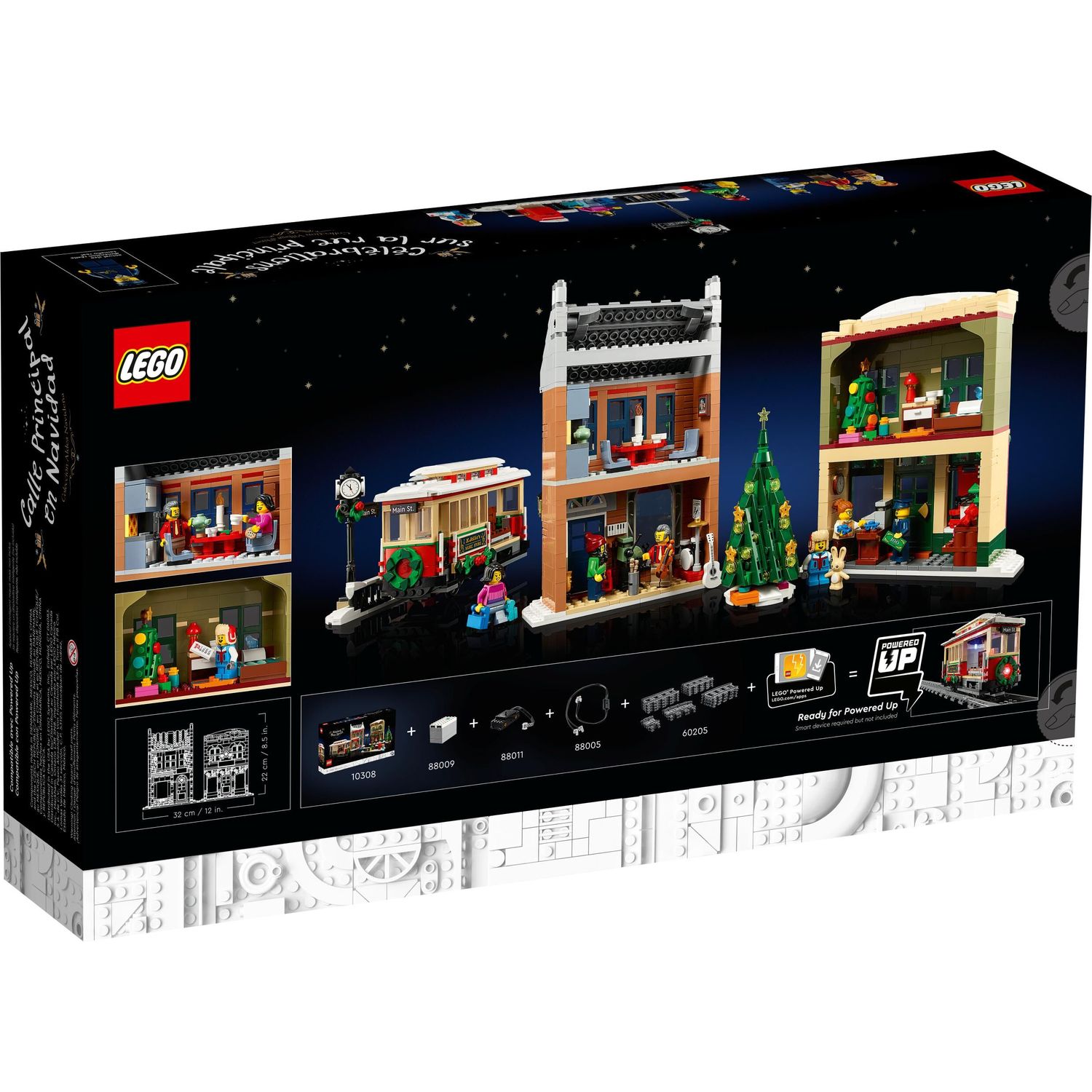 Конструктор LEGO Icons Рождественская улица 10308 - фото 8