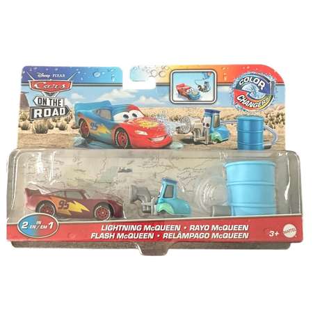 Машинка Cars Маккуин MATTEL