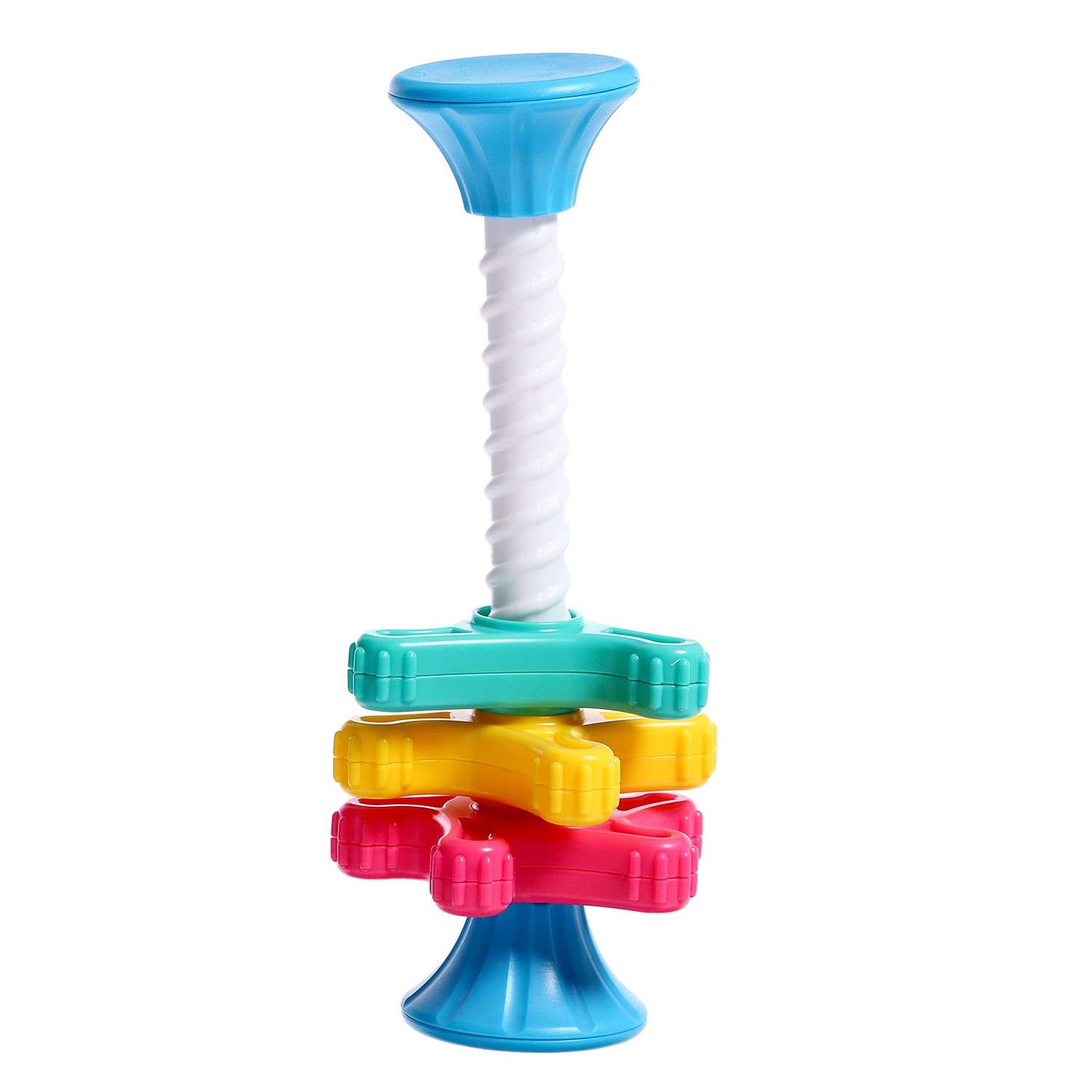 Развивающая игрушка IQ-ZABIAKA «Яркая вертушка» - фото 1
