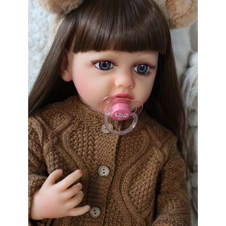 Кукла реборн силиконовая 55 см BellaDolls для девочки