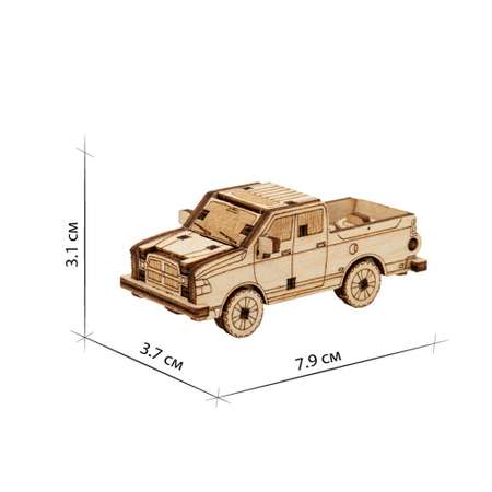 Деревянный конструтктор Uniwood Unit Пикап