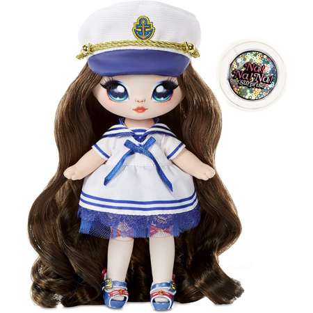 Игровой набор с куклой Na! Na! Na! Surprise Sparkle 1 серия Sailor Blu якорь 573753