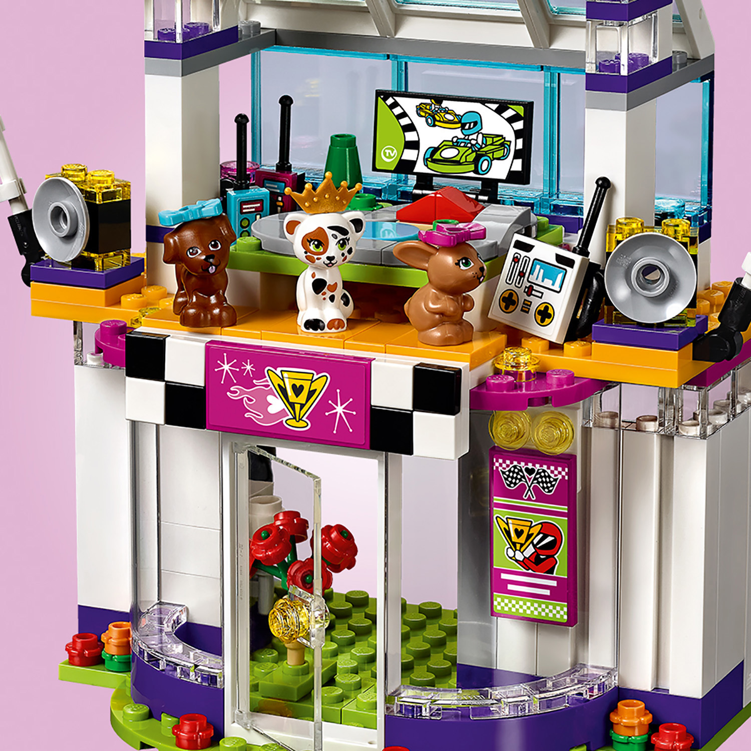 Конструктор LEGO Friends Большая гонка 41352 - фото 10