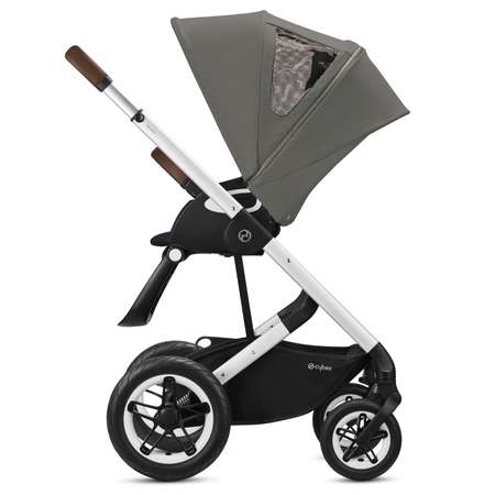 Коляска Cybex Talos S Lux SLV Soho с дождевиком Grey