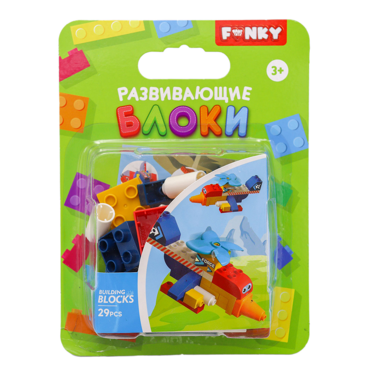 Конструктор Funky toys Истребитель FT0822558 - фото 1