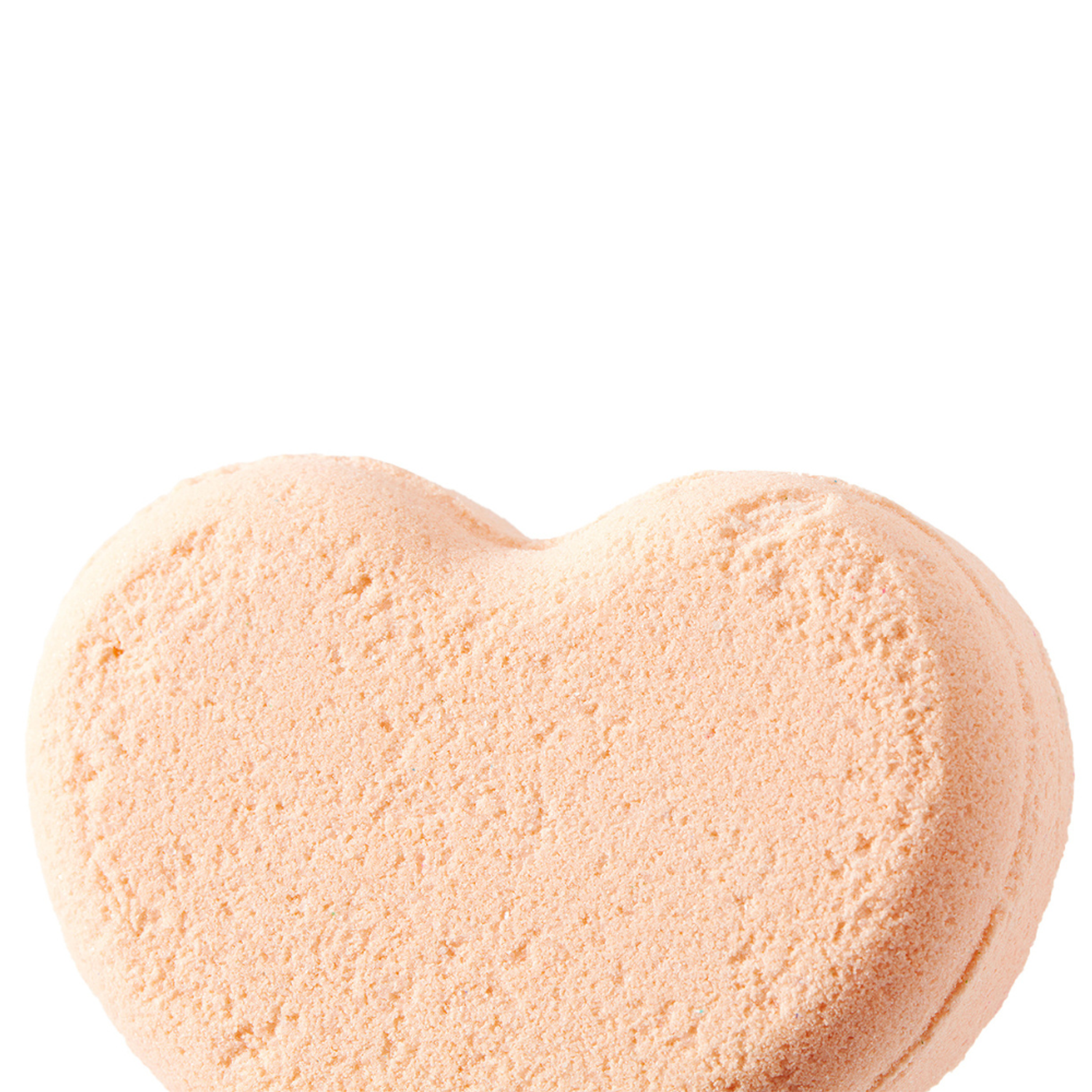 Бомбочка для ванны Laboratory KATRIN сердце с радужной пеной Peach dreams 130гр - фото 5