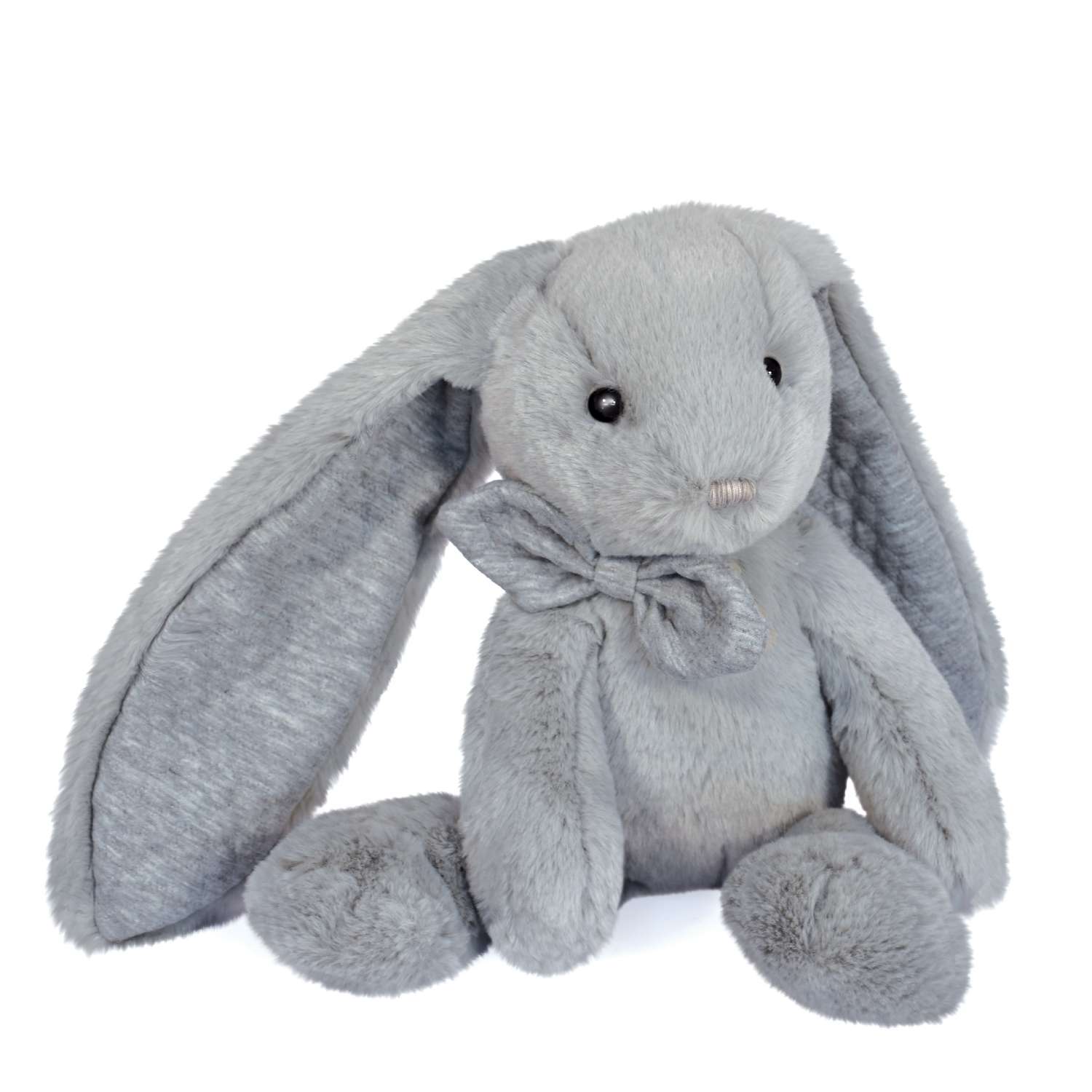 Игрушка Histoire dOurs               PREPPY CHIC серый кролик 30 см - фото 1