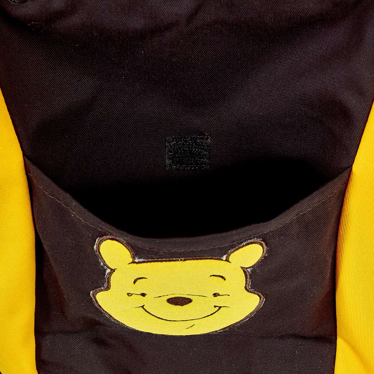 Рюкзак-кенгуру Polini kids Disney baby Медвежонок Винни и его друзья с вышивкой Шоколад - фото 10