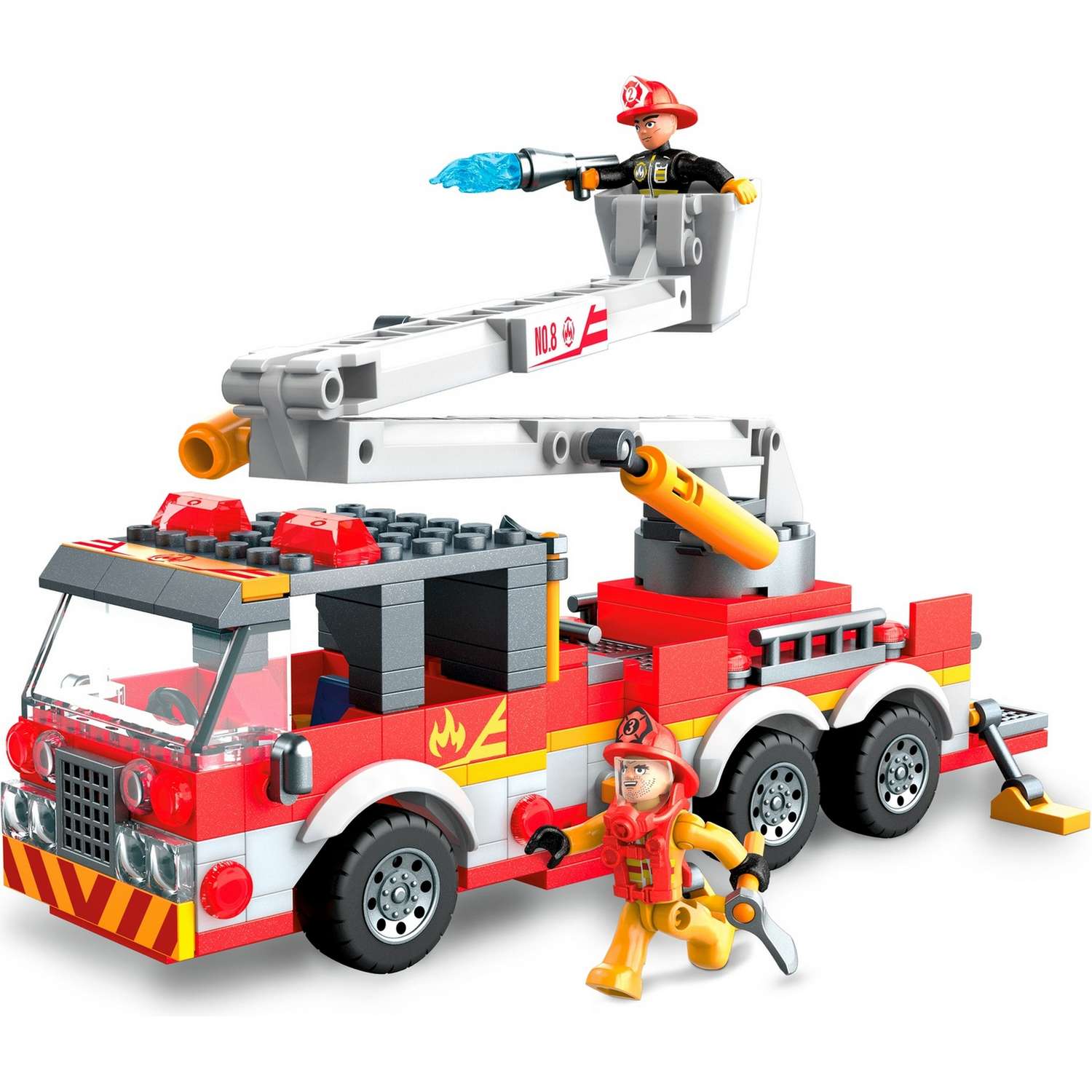 Конструктор Mega Construx Пожарная машина GLK54 - фото 7