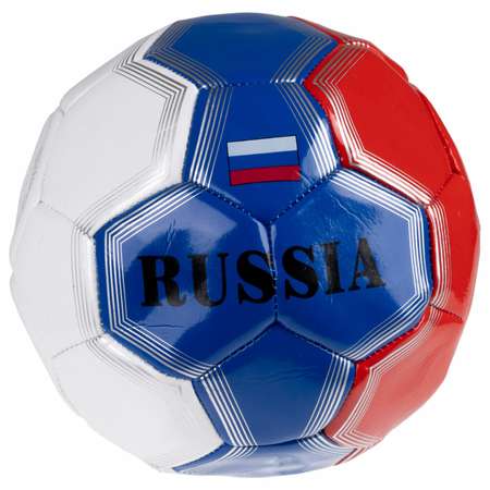 Мяч 1TOY футбол Россия размер 5