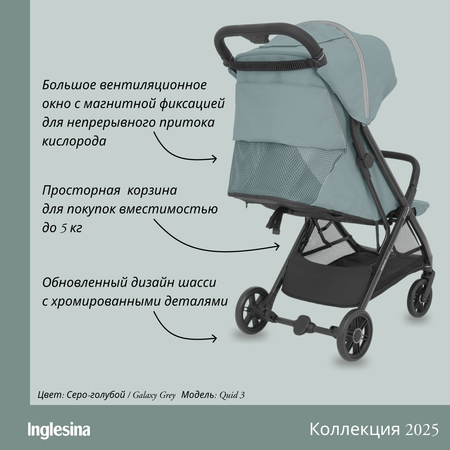 Коляска прогулочная Inglesina Quid