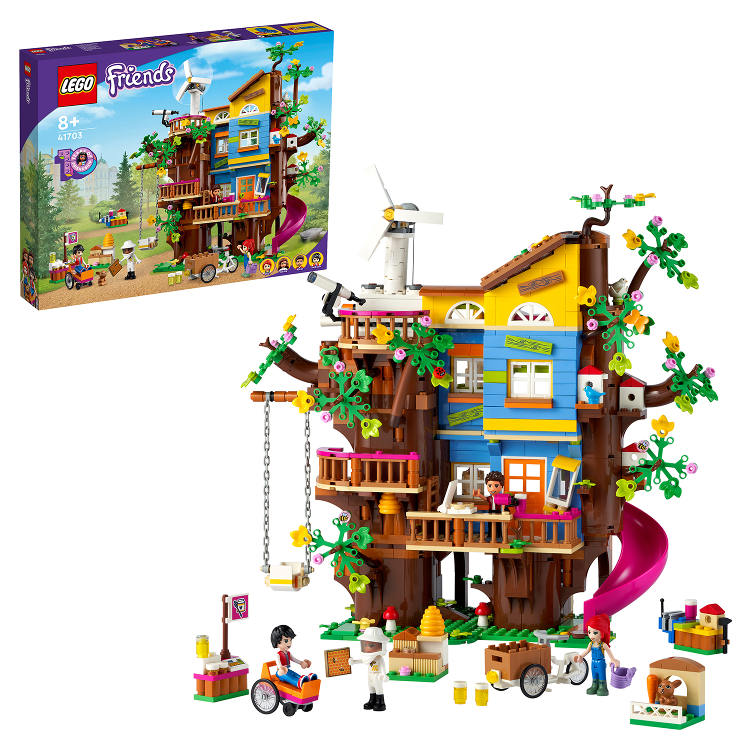 Конструктор LEGO Friends Дом друзей на дереве 41703 купить по цене 7999 ₽ в  интернет-магазине Детский мир