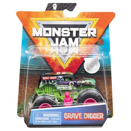 Машинка Monster Jam 1:64 Grave Digger 6044941/20116893