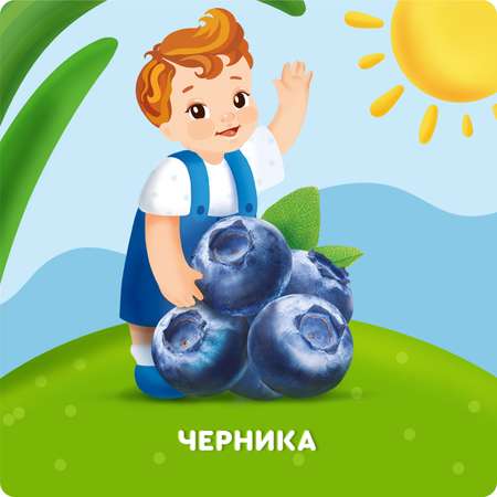 Коктейль молочный Агуша черника 2.0% 190мл с 12месяцев