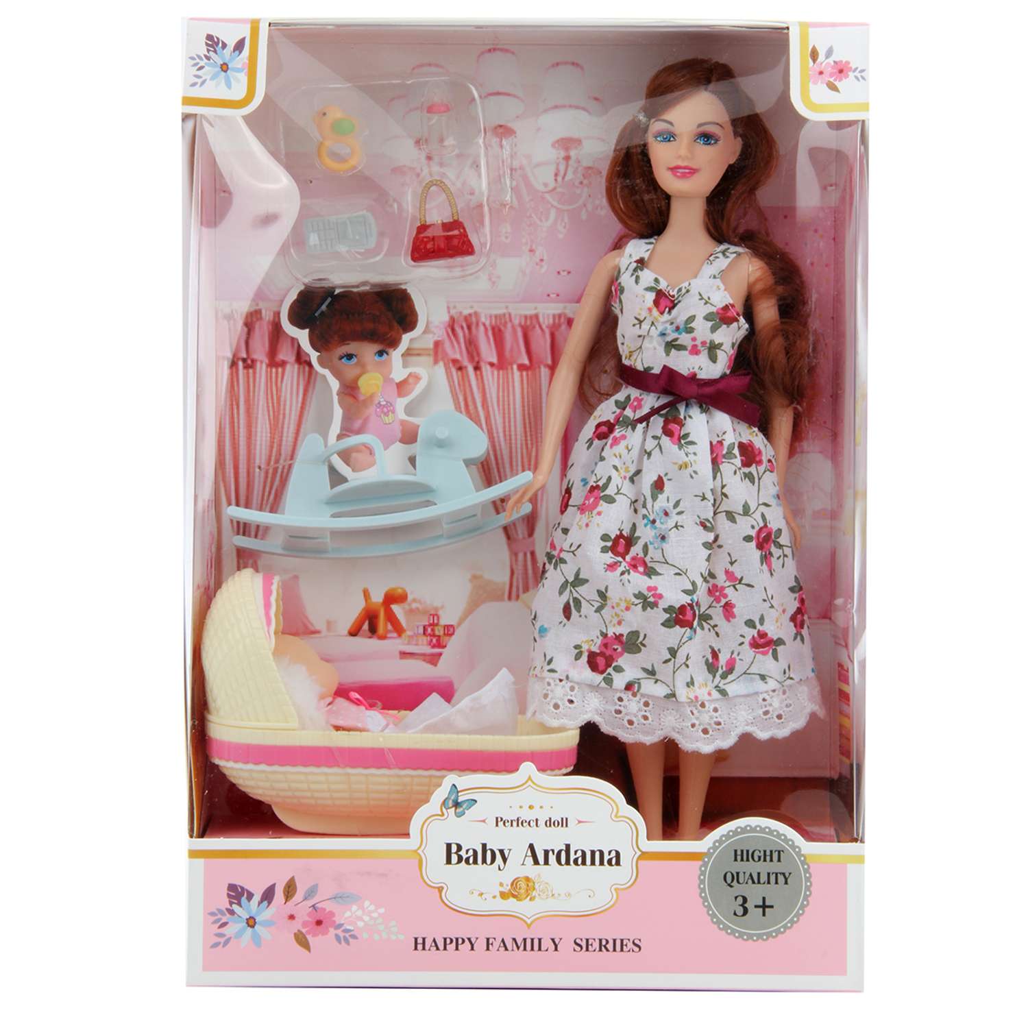 Кукла модель Барби Veld Co с пупсом 117893 - фото 1