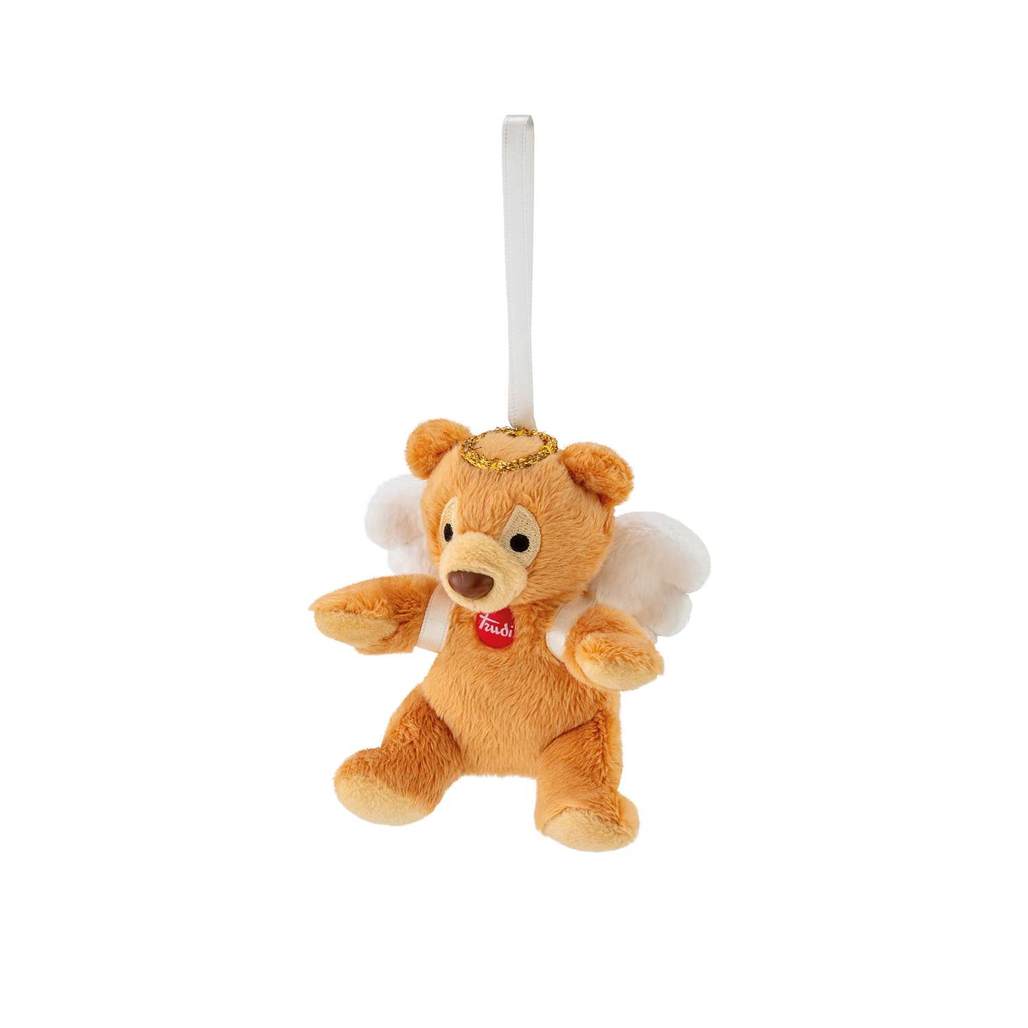 Мягкая игрушка TRUDI Медвежонок Ангел со съемными крыльями 7x9x6 см - фото 1