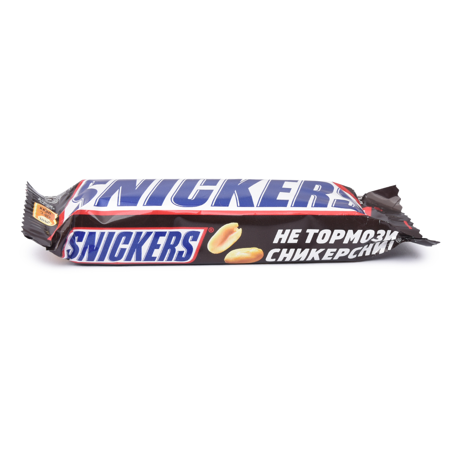 Шоколадный батончик SNICKERS 50.5г РОС купить по цене 31.5 ₽ в  интернет-магазине Детский мир