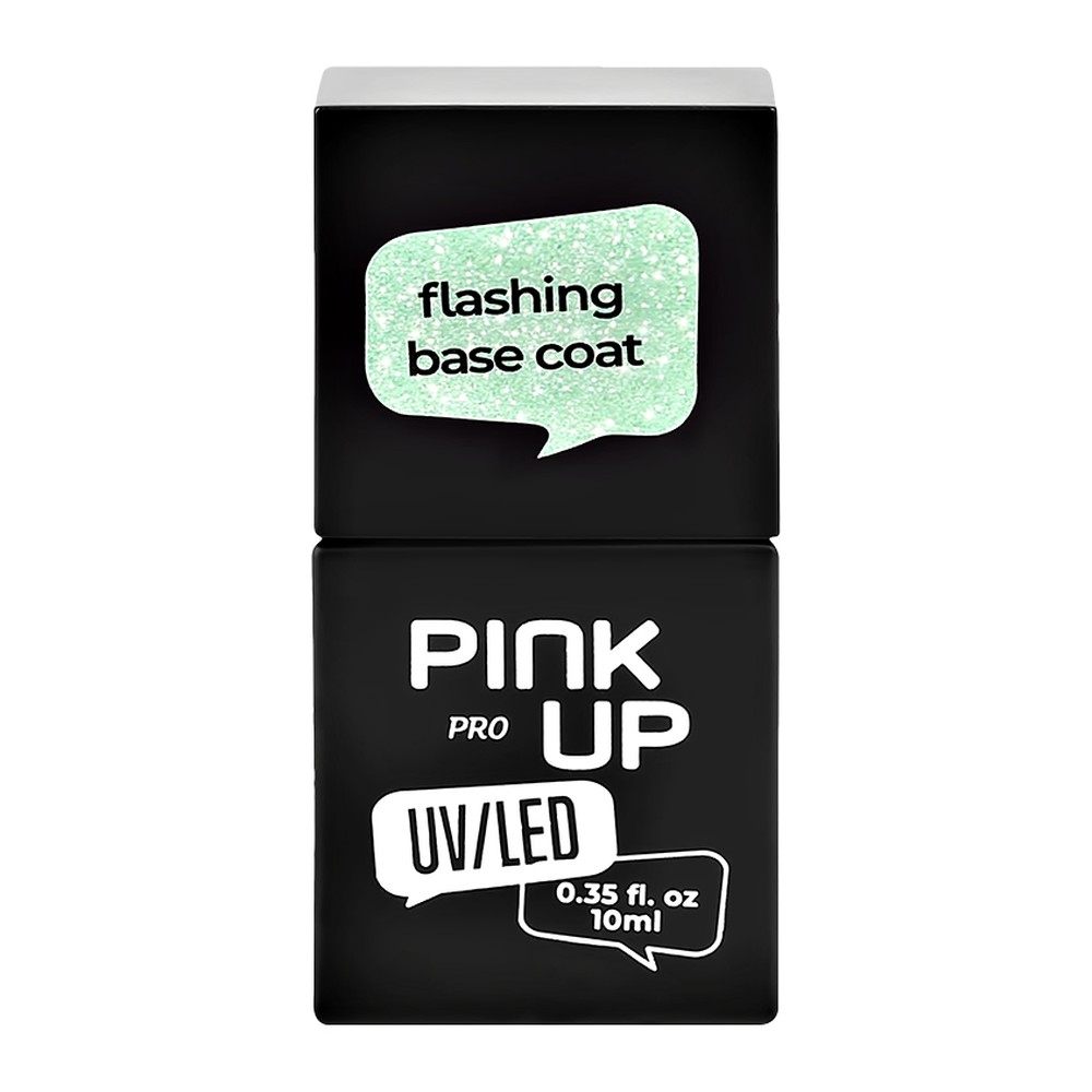 Светоотражающая база Pink Up uv/led pro flashing base coat тон 05 10 мл - фото 3