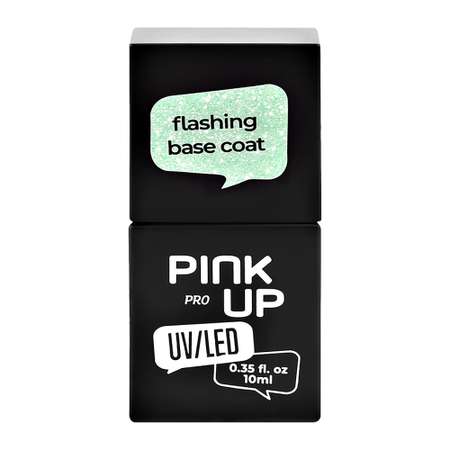 Светоотражающая база Pink Up uv/led pro flashing base coat тон 05 10 мл