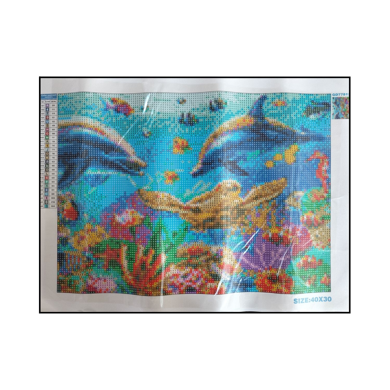 Алмазная мозаика Seichi Подводный мир 30х40 см - фото 3