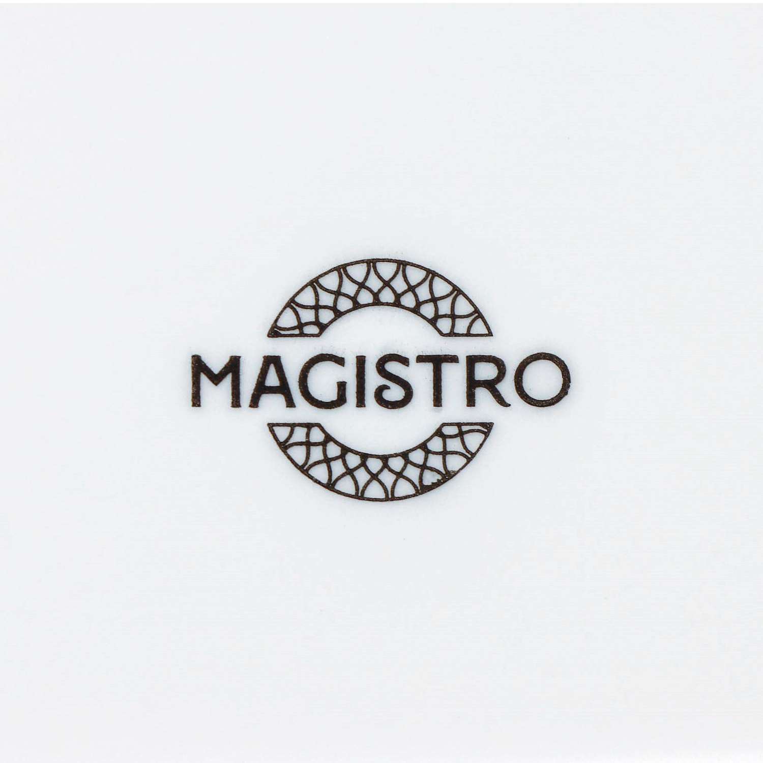 Блюдо MAGISTRO фарфоровое прямоугольное Magistro Сrotone 35.7×25.6×3.1 см цвет белый - фото 8