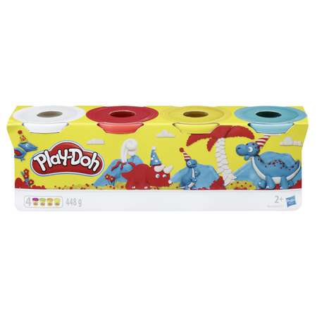 Пластилин Play-Doh 4цвета в ассортименте B5517