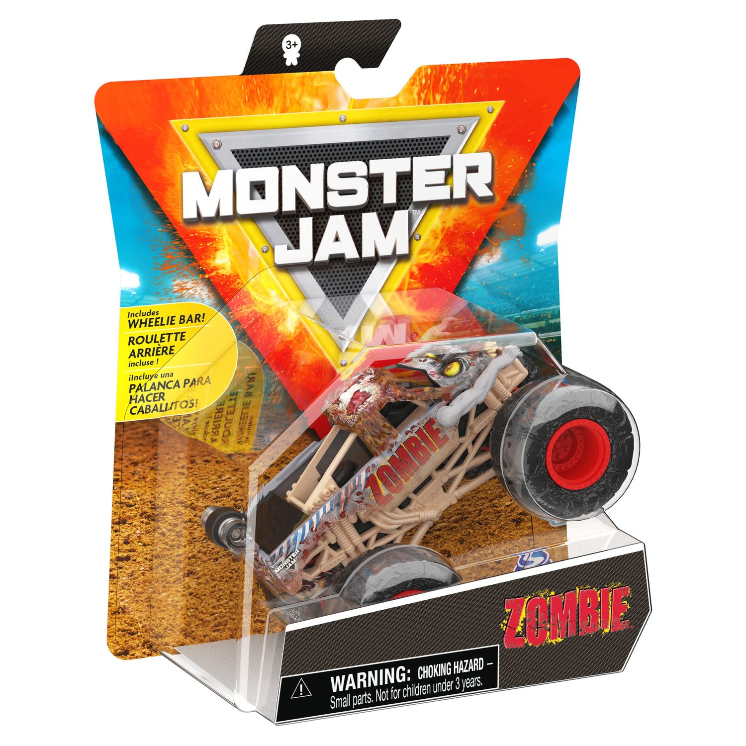 Машинка Monster Jam 1:64 Zombie 6060870 купить по цене 366 ₽ в  интернет-магазине Детский мир