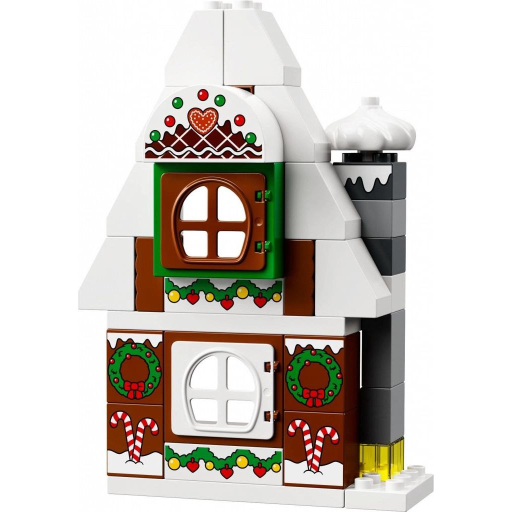 Конструктор LEGO DUPLO Santas Gingerbread House 10976 купить по цене 1799 ₽  в интернет-магазине Детский мир