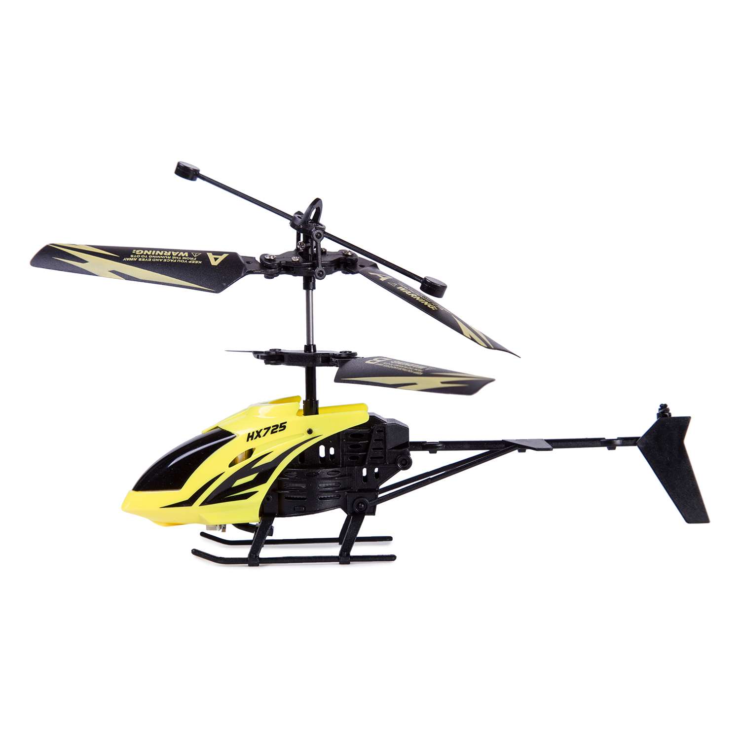Вертолет на радиоуправлении Mobicaro Неон 2 канала 15 см Жёлтый - фото 8