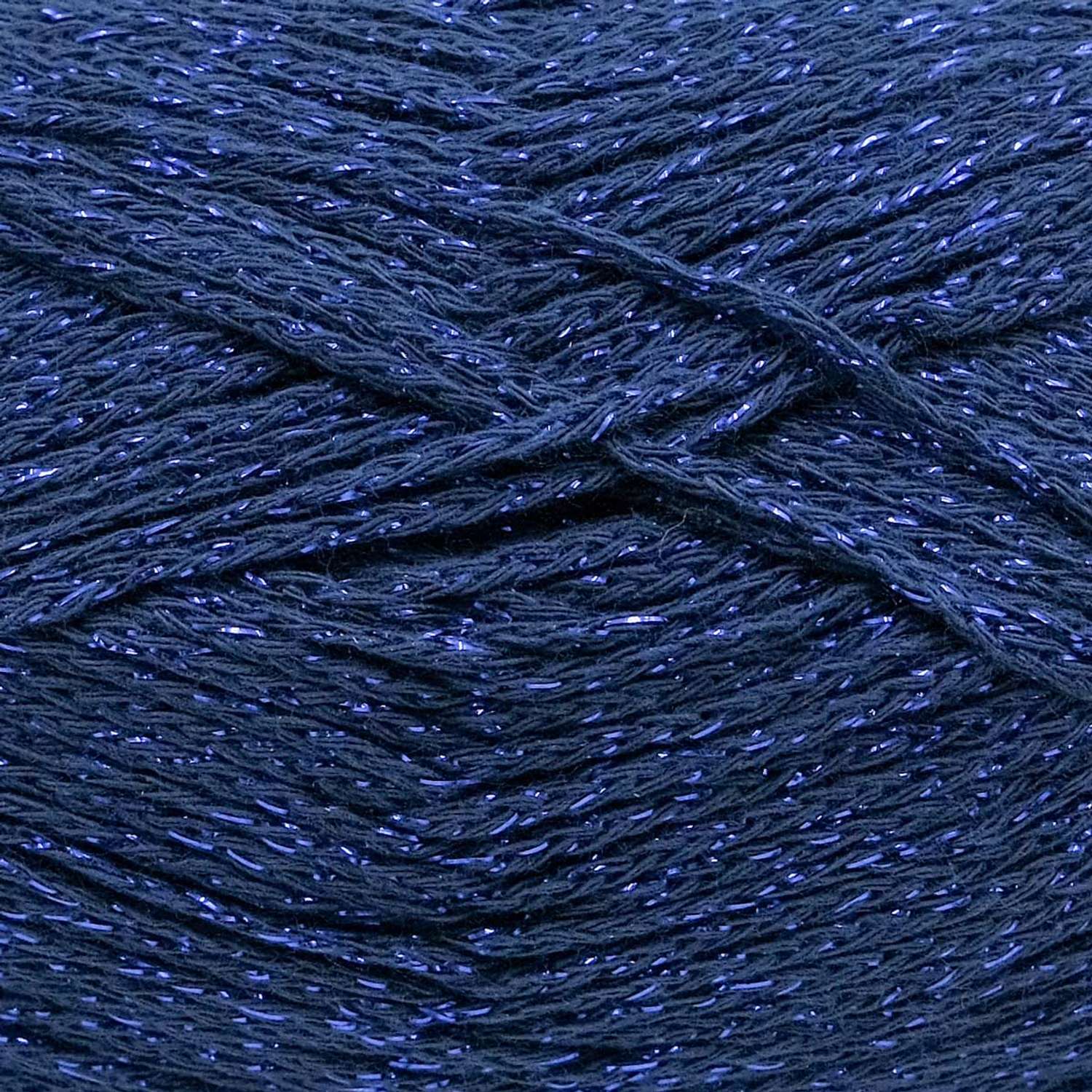 Пряжа YarnArt Elegance с люрексом 50 г 130 м 105 темно-синий 5 мотков - фото 7