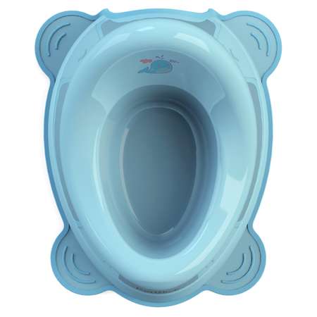 Горшок туалетный KidWick Улитка Голубой-Темно-голубой