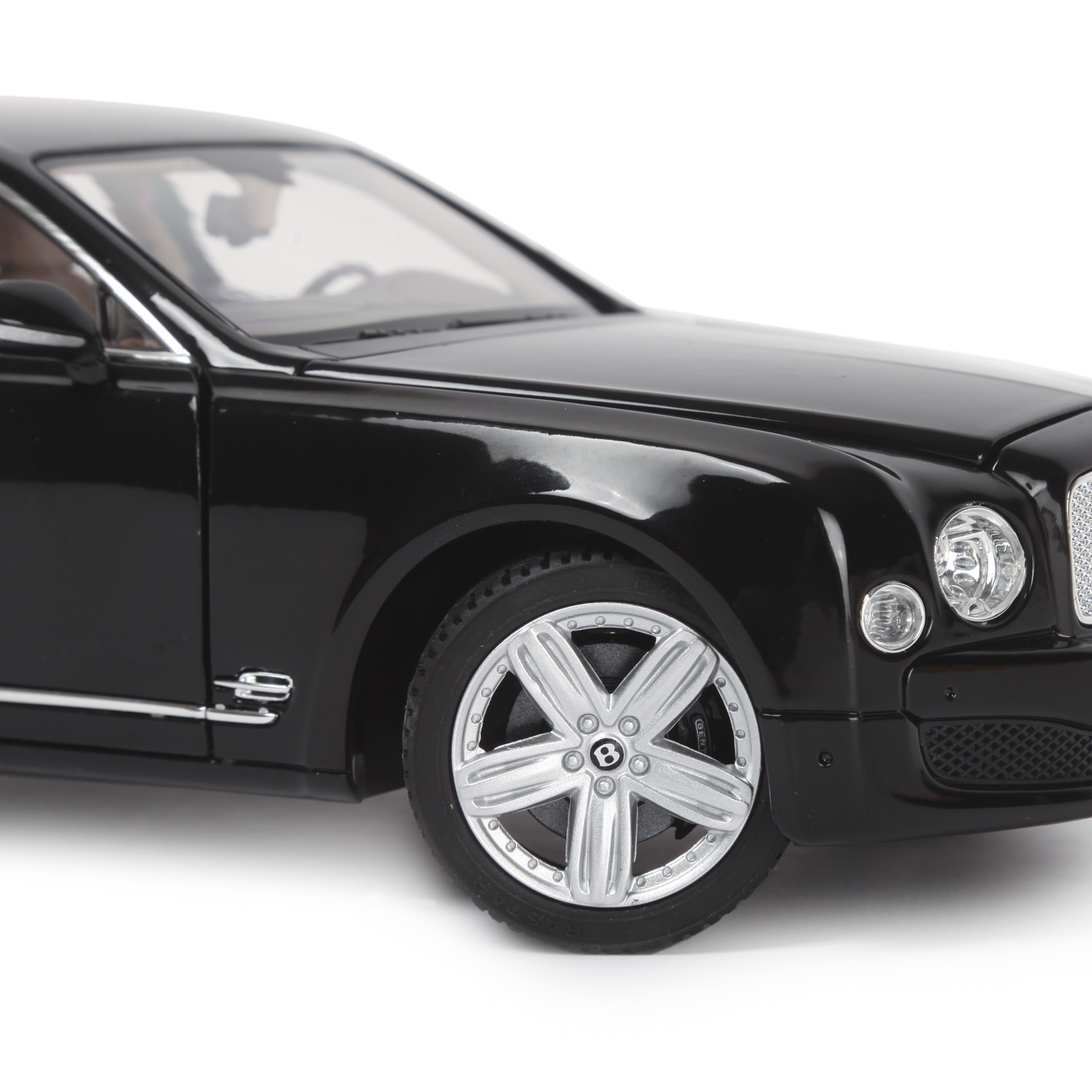 Автомобиль Rastar Bentley 1:18 черный 43800 - фото 8